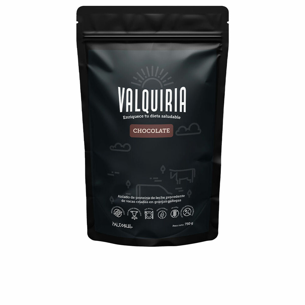 Voedingssupplement Paleobull Melkeiwit Chocolade