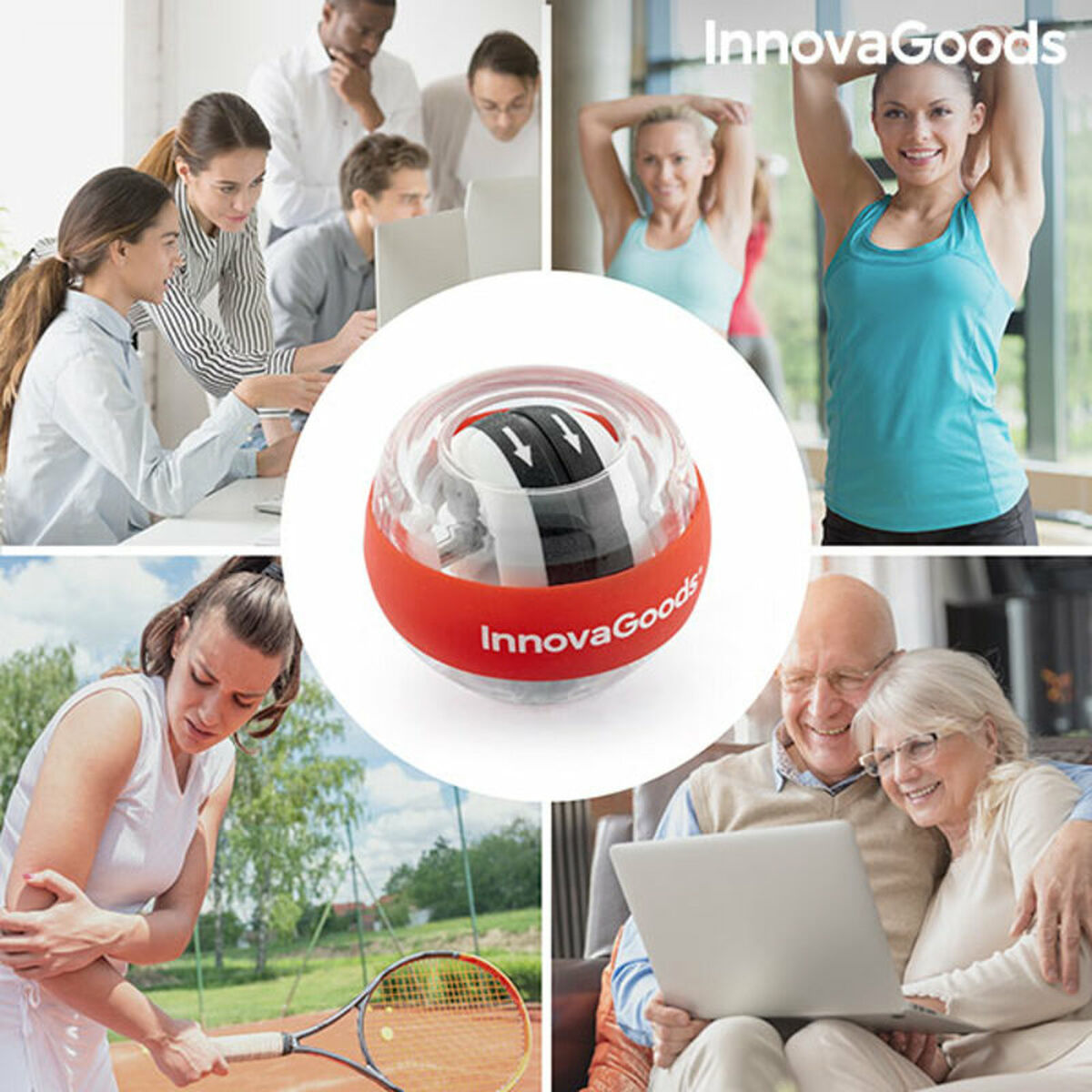 Gyroscopische trainingsbal Spyrball InnovaGoods (Refurbished A)