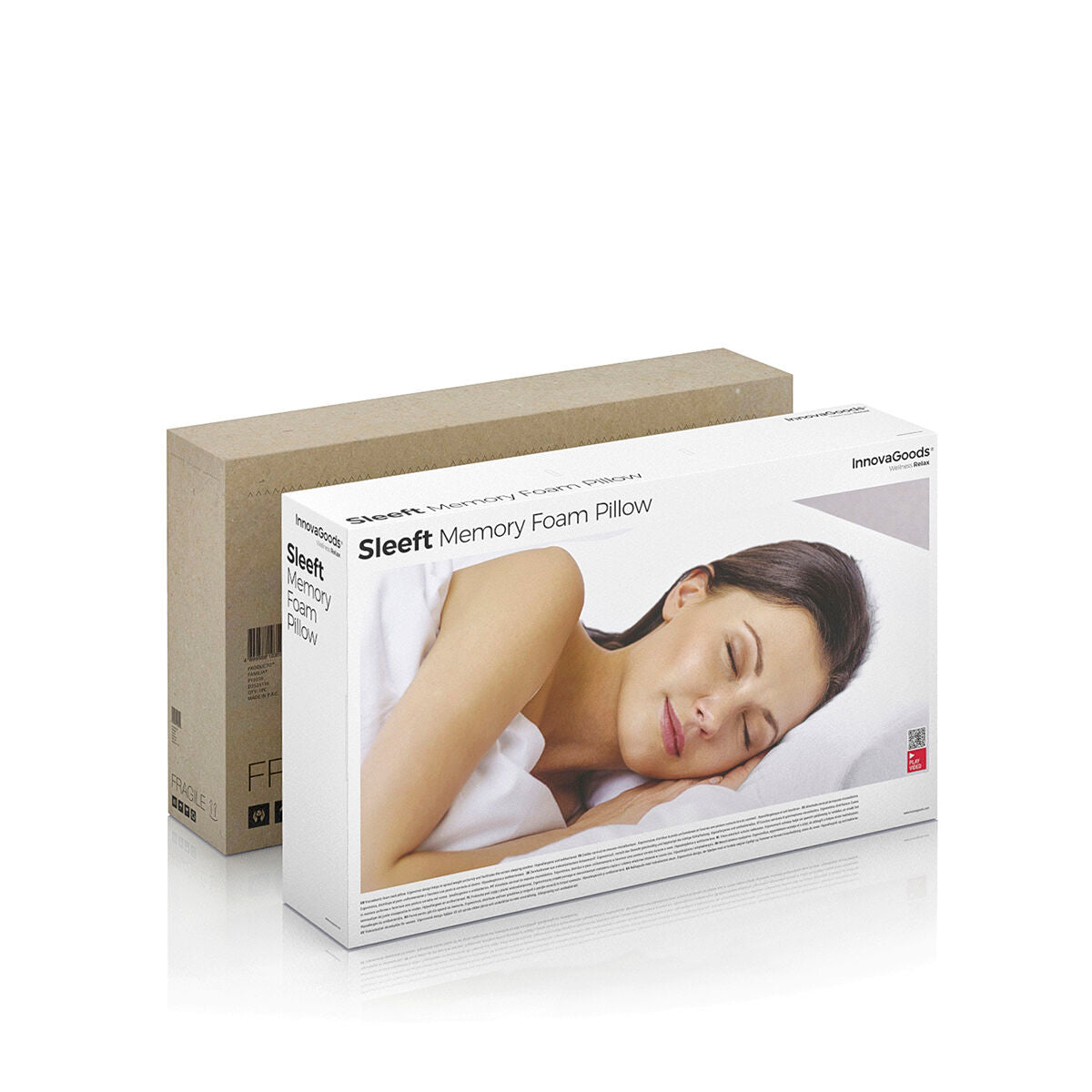 Traagschuim Nekkussen Sleeft InnovaGoods