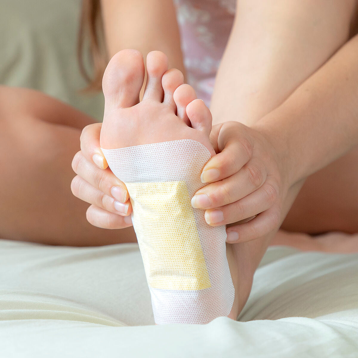 Detox-Patches voor Voeten Ginger InnovaGoods 10 Stuks