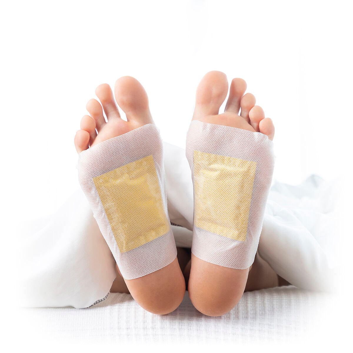 Detox-Patches voor Voeten Ginger InnovaGoods 10 Stuks