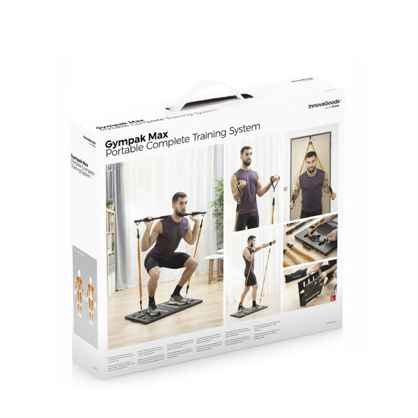 InnovaGoods Gympak Max uitgebreid trainingssysteem met oefeningengids
