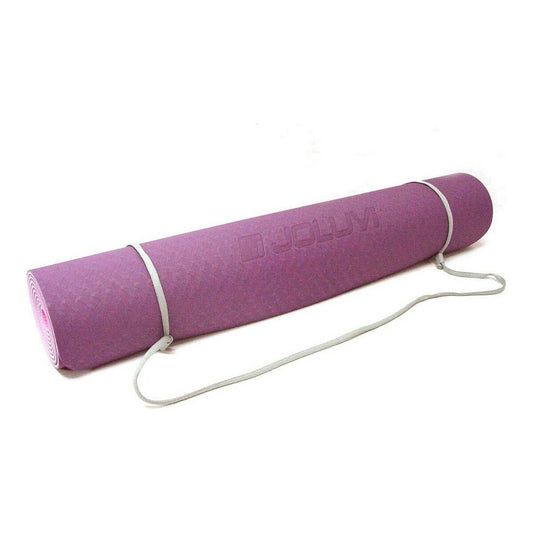 Juten Yogamat Joluvi Pro Paars Rubber Één maat (183 x 61 x 0,4 cm)