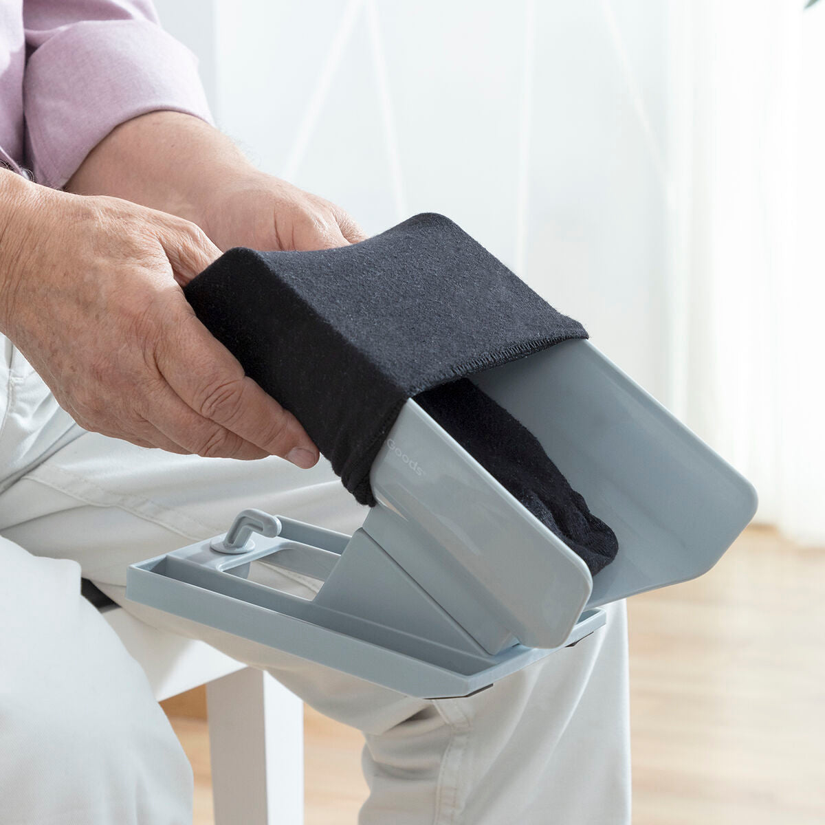 Sokhulp en schoenlepel met sokkenaantrekker Shoeasy InnovaGoods