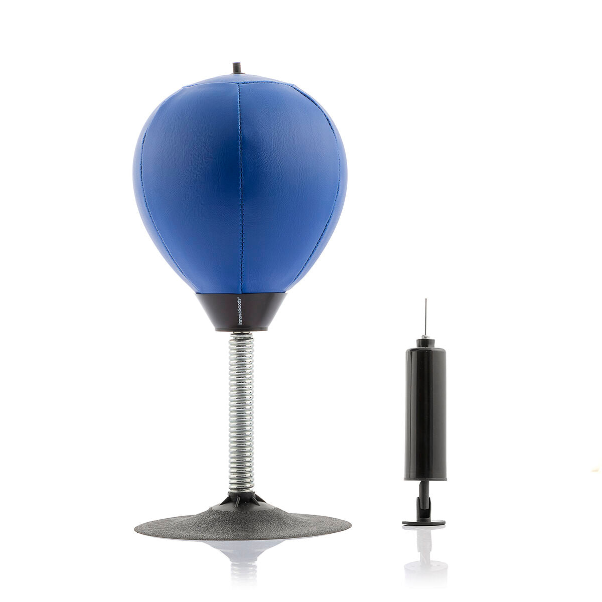 Opblaasbare boksbal tegen stress voor op het bureau Hittres InnovaGoods