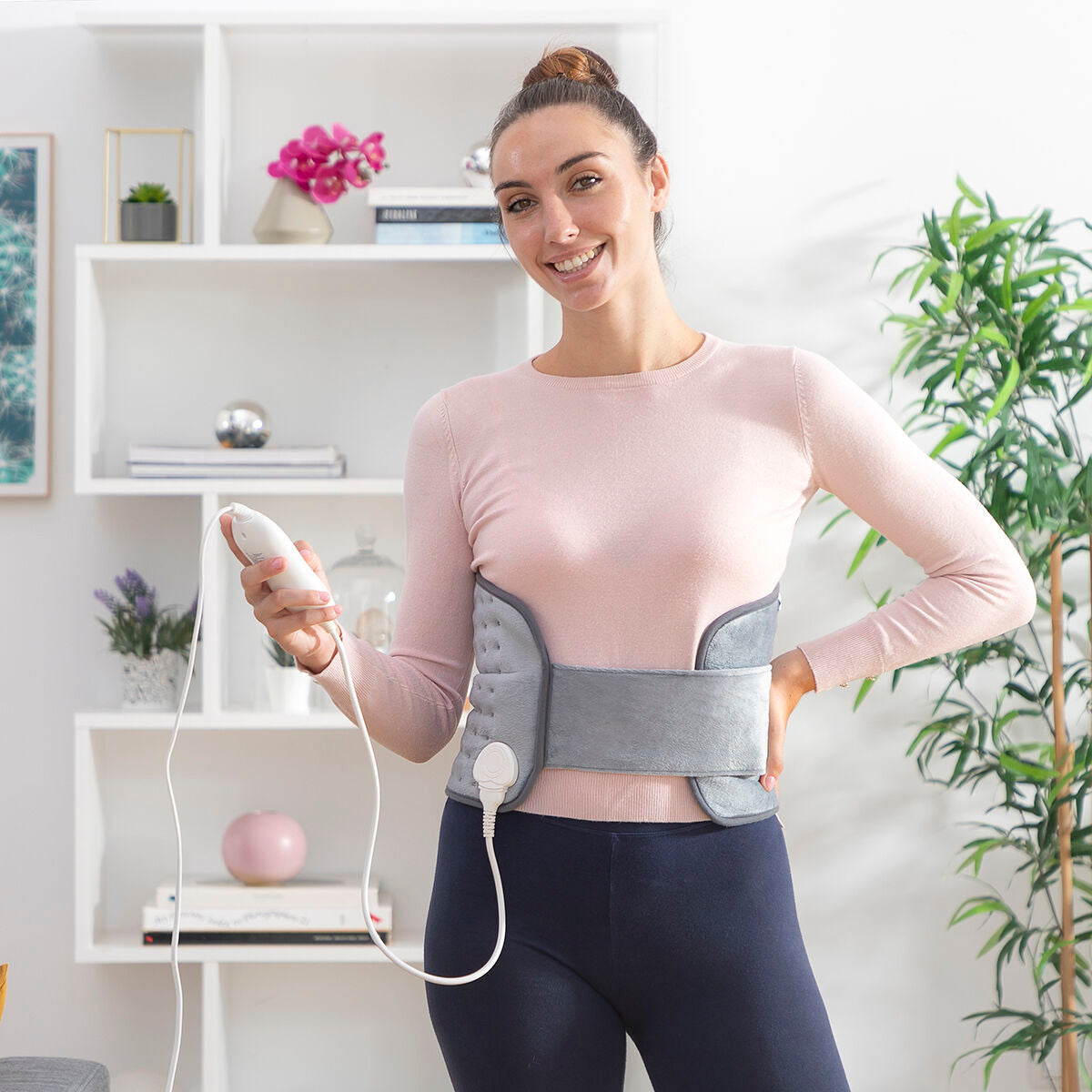 Verstelbaar verwarmd lendekussen Elwak InnovaGoods