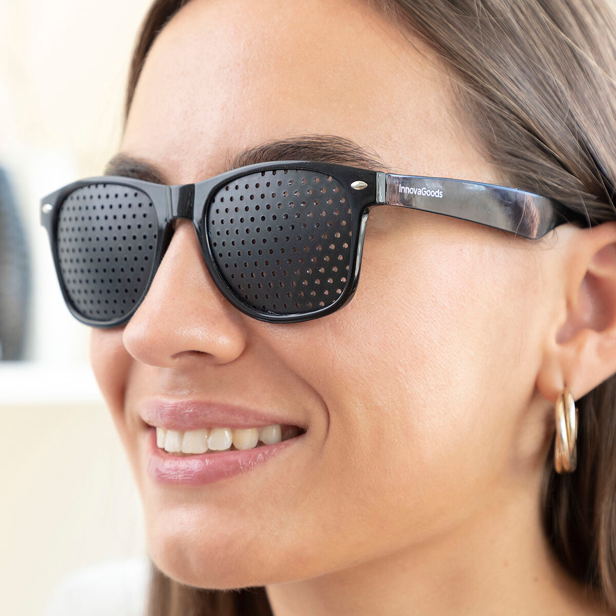 Bril met speldenprikgaten Easview InnovaGoods